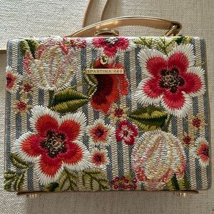 Spartina Embroidered Handbag